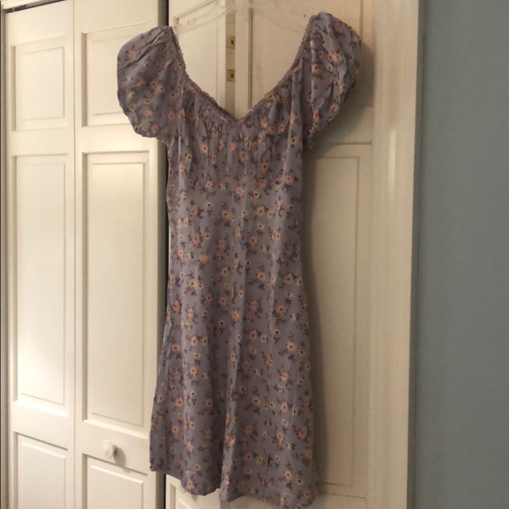 Auguste Violet Mini Dress